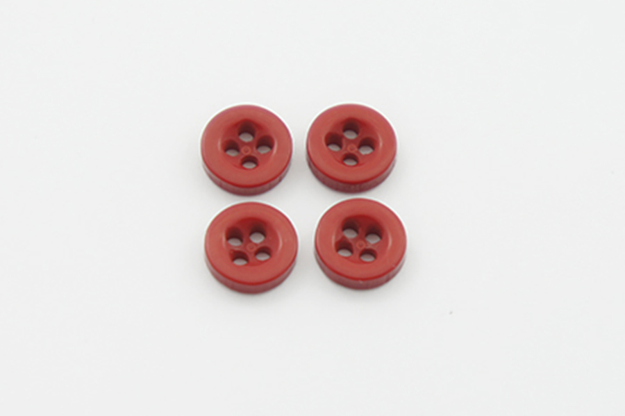 Гудзик 9 мм Mertbutton, червоний, 4009-14-0812