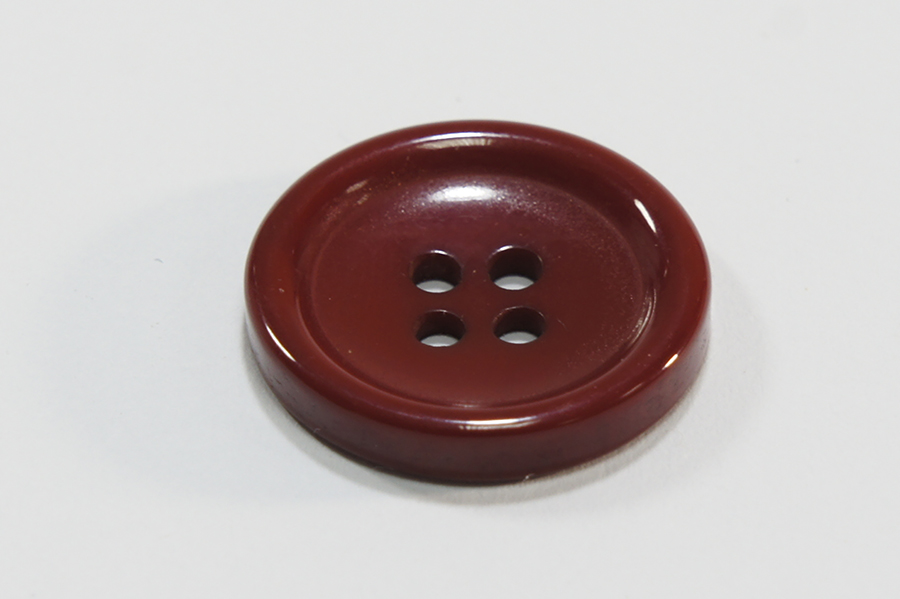 Гудзик 20 мм Mertbutton, червоний темний, ВР-179-32-1188