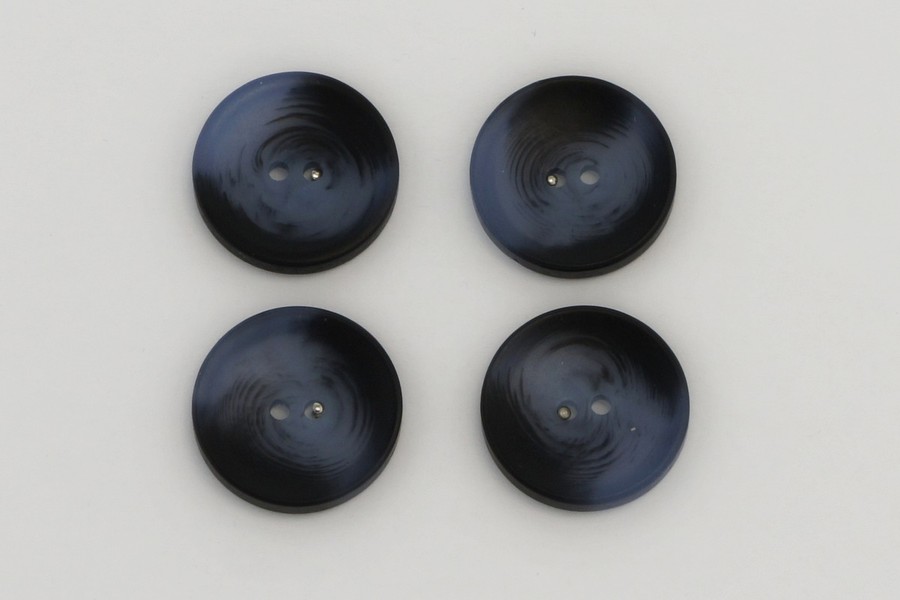Гудзик 25 мм Mertbutton, синій темний, FNL-253-40-0859