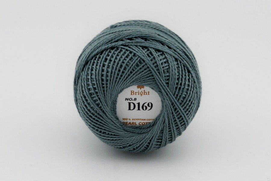 Нитки Ірис 10гр/80м Bright, полиновий, D169