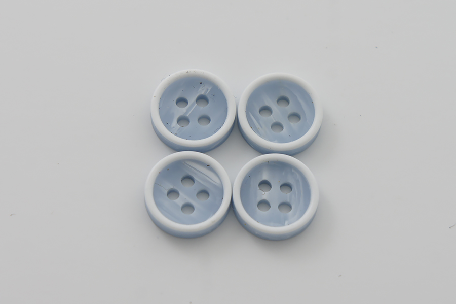 Гудзик 11 мм Mertbutton, блакитний світлий, EKAY-18-1328