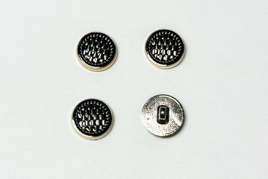 Гудзик 17 мм Mertbutton, золото, KM-408-28-000/gold