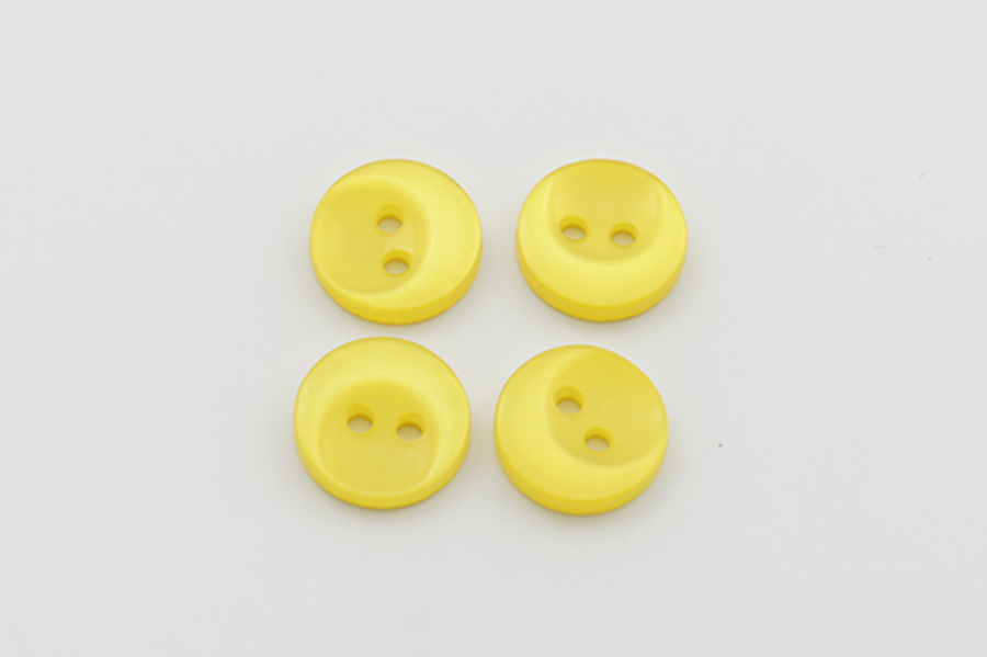 Гудзик 12 мм Mertbutton, жовтий, 4012-20-1369