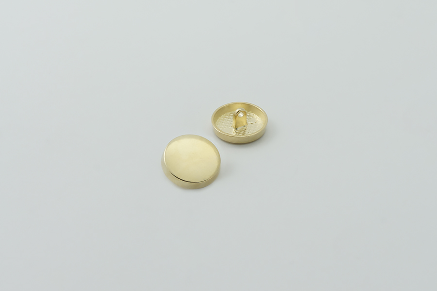 Гудзик 15 мм Mertbutton, золото, MTL-75-24-gold