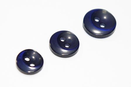 Гудзик 15 мм Mertbutton, синій темний, 4012-23-1313