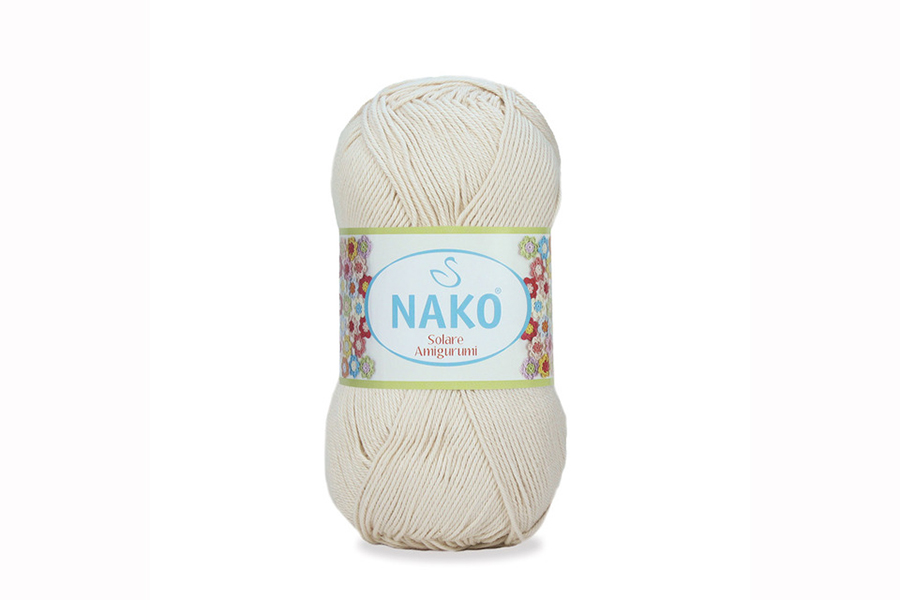 Пряжа Solare amigurumi 100гр/270м NAKO, рожевий, 10889