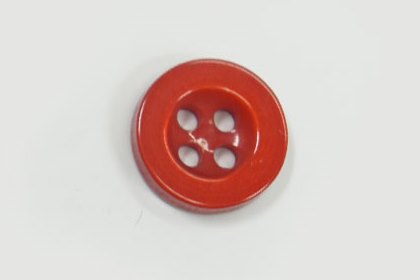 Гудзик 11 мм Mertbutton, червоний, 40091-18-0812