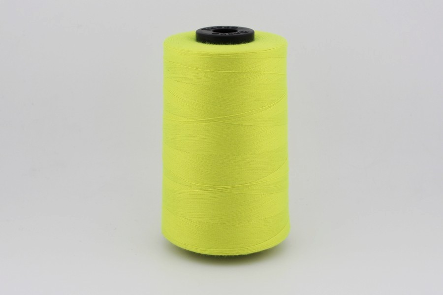 Нитки ПЕ №40/2 5000 м Barva, жовтий темний, 3002