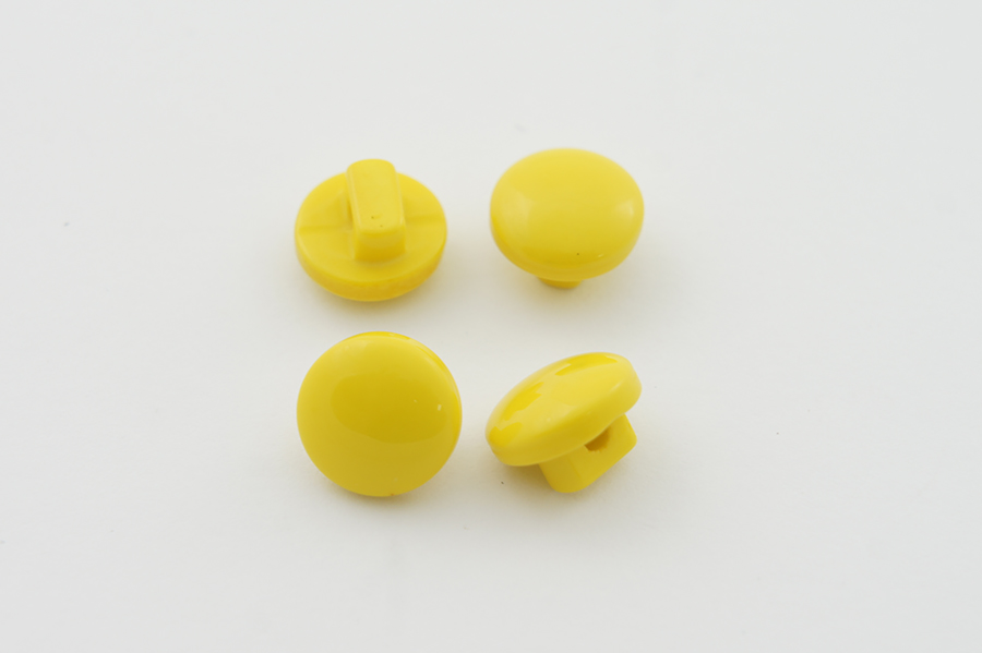 Гудзик 10 мм Mertbutton, жовтий, 4023-16-1369