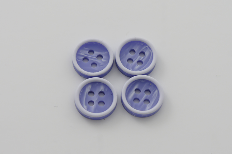 Гудзик 11 мм Mertbutton, лавандовий, EKAY-18-2040
