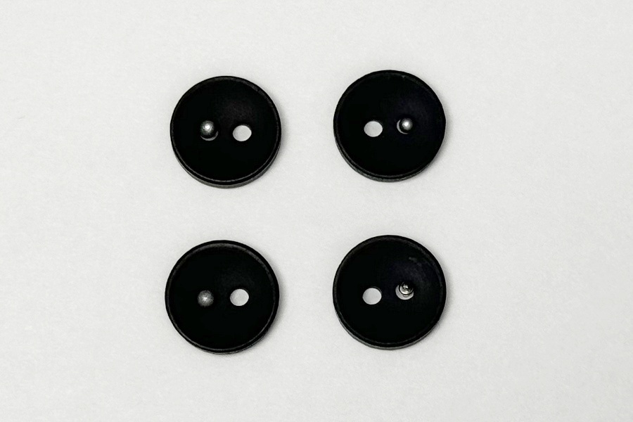 Гудзик 11.5 мм Mertbutton, чорний, AVR-2-18-0000