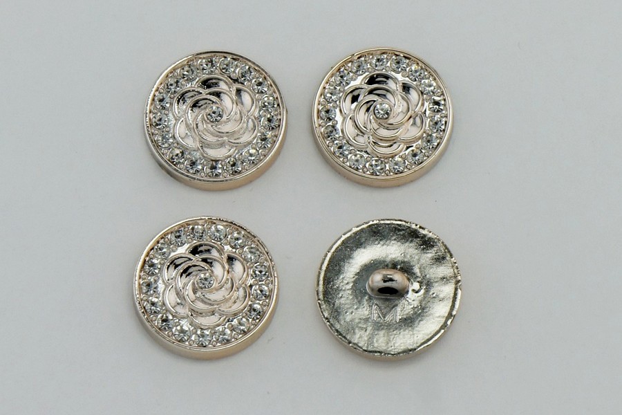 Гудзик 25 мм Mertbutton, золото, FR-10-01-40-gold
