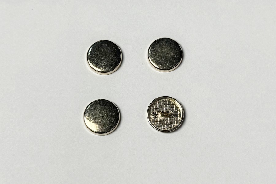 Гудзик металевий 18 мм Mertbutton, золото, CN-26-28-gold