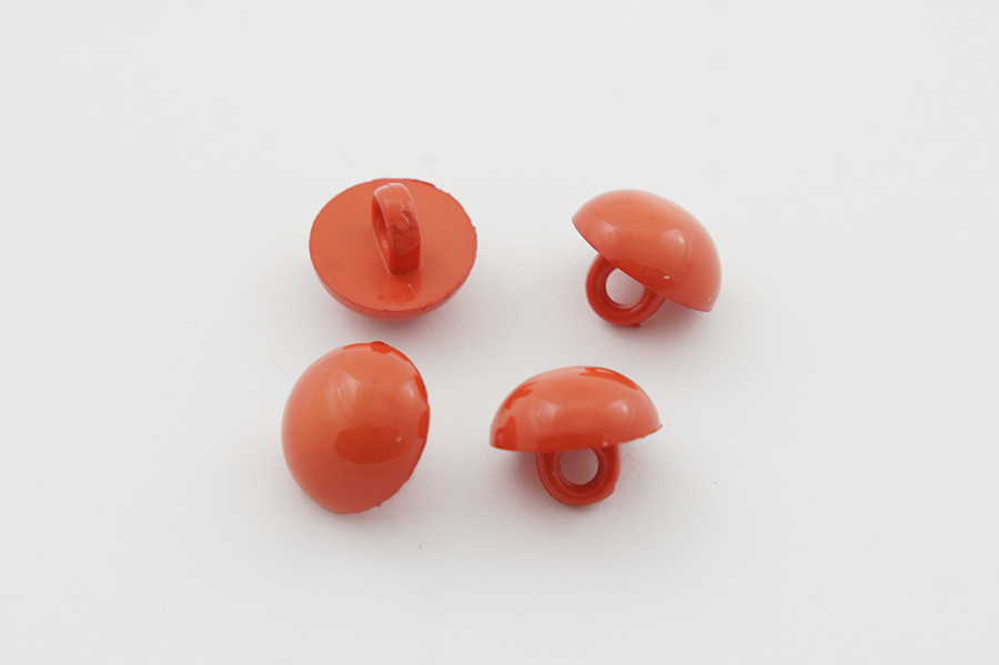 Гудзик 10 мм Mertbutton, кораловий, ВР-329-16-1154