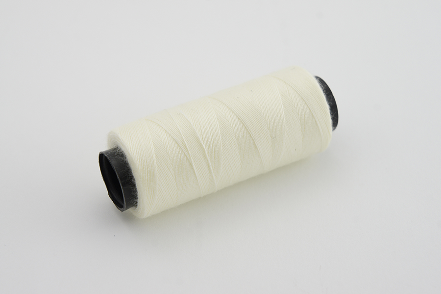 Нитки ПЕ №40/2 250 м Barva, молочний світлий, 3007