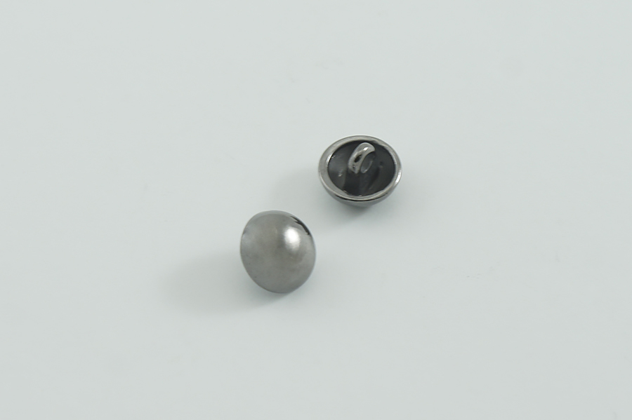 Гудзик металевий 10 мм Mertbutton, нікель чорний, MTL-56-16-b.nik