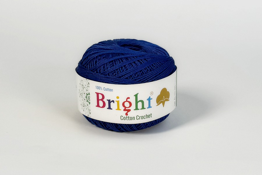 Нитки Ірис 50гр/230м Bright, електрик, 3000