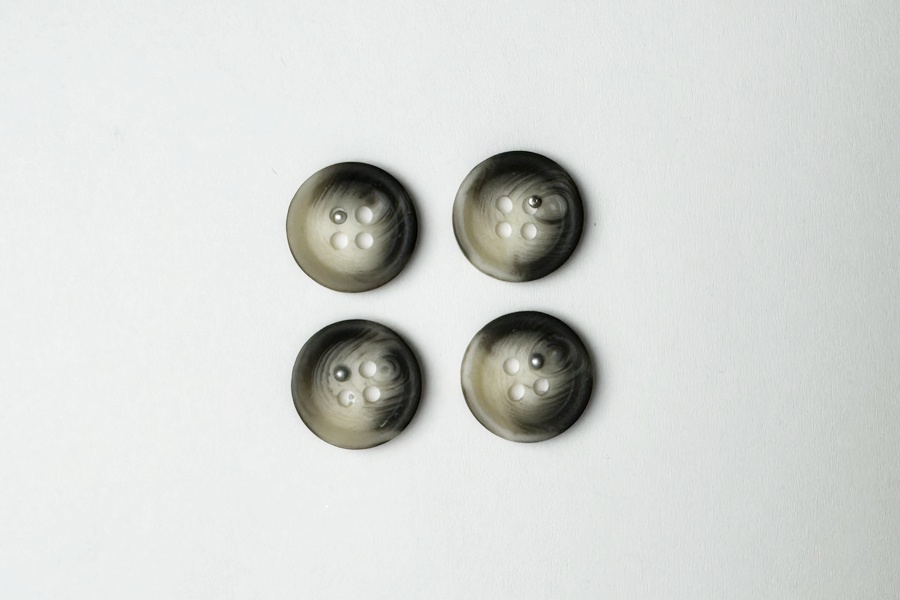 Гудзик 15 мм Mertbutton, різнокольоровий, 2607-24-11