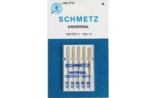 Голки асорті №70-80-90 SCHMETZ (універсальні, джинс, STRETCH)