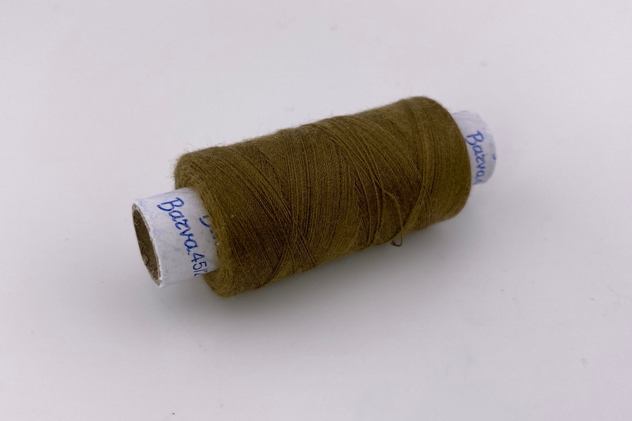 Нитки армовані №45/2 300 м Barva, койот натуральний, 7006
