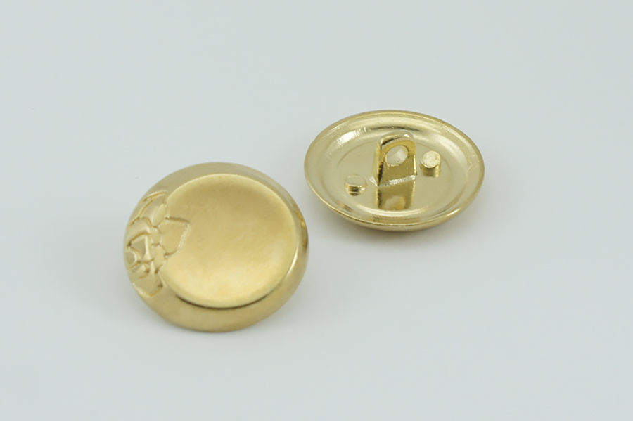 Гудзик металевий 23 мм Mertbutton, золото, АДС-542-36-gold