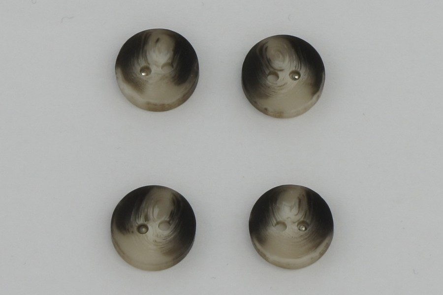 Гудзик 15 мм Mertbutton, какао сірий, FNL-253-24-0105