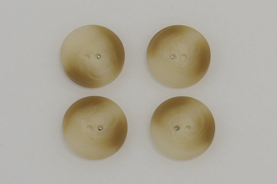 Гудзик 25 мм Mertbutton, бежевий, FNL-253-40-0118