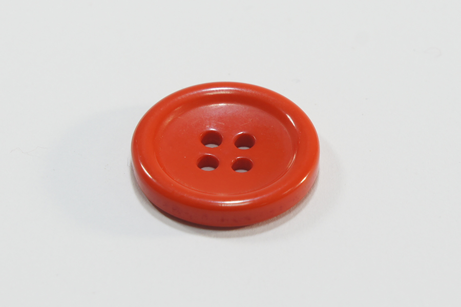 Гудзик 15 мм Mertbutton, кораловий, ВР-179-23-1154
