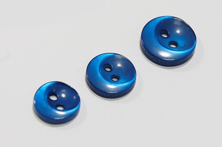 Гудзик 15 мм Mertbutton, електрик яскравий, 4012-23-1125