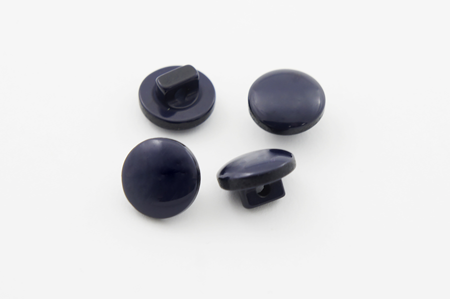Гудзик 11 мм Mertbutton, синій темний, 4023-18-1313