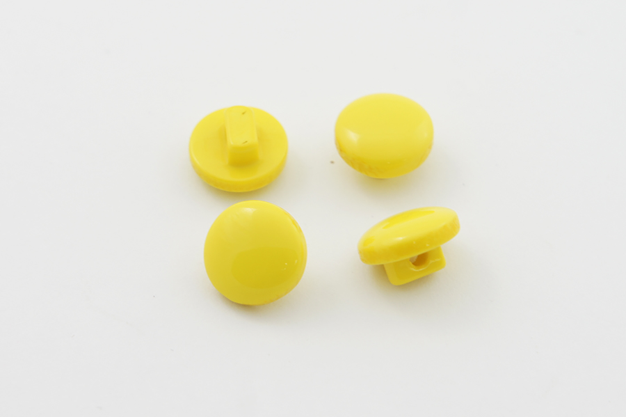Гудзик 11 мм Mertbutton, жовтий, 4023-18-1369
