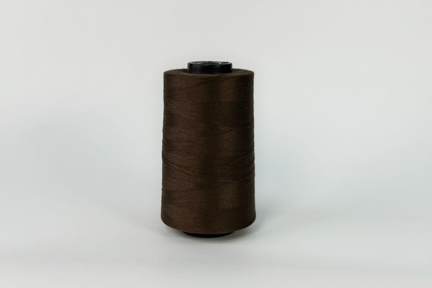 Нитки армовані ПЕ №45/2 3000 м Barva, коричневий натуральний, 7053