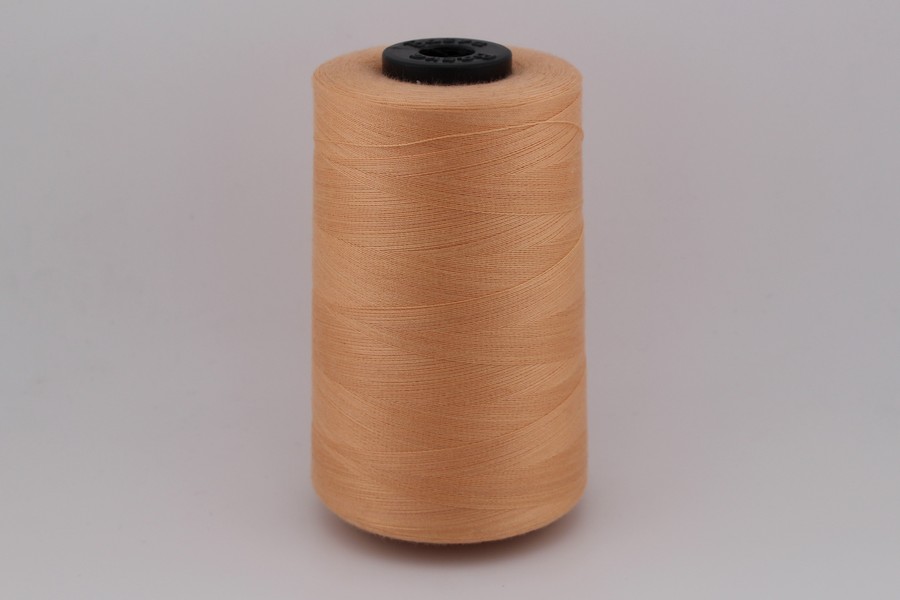 Нитки ПЕ №40/2 5000 м Barva, жовтий темний, 6005