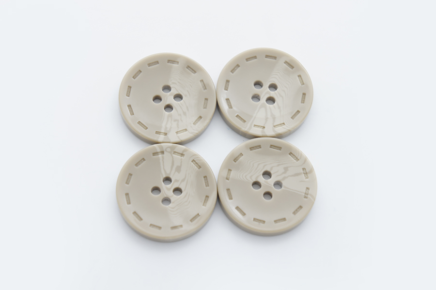 Гудзик 28 мм Mertbutton, бежевий, 13-44-0150