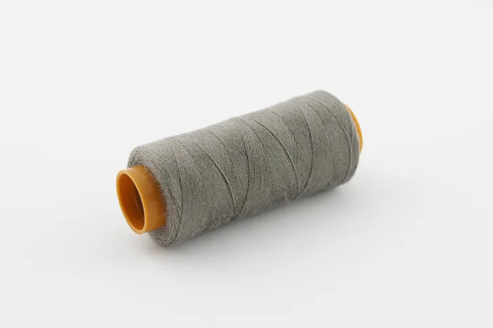 Нитки армовані №28/2, 45ЛЛ 200 м Barva, сірий натуральний, 7047
