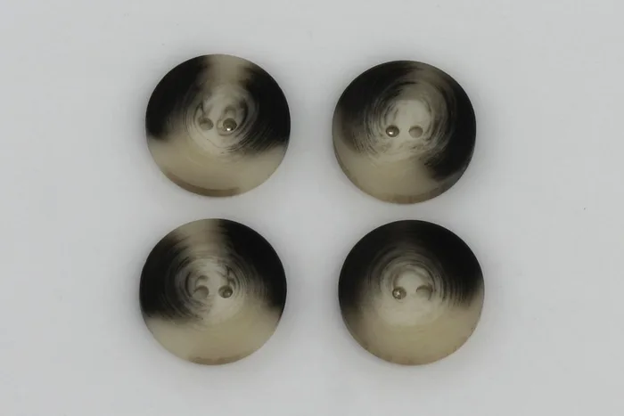 Гудзик 25 мм Mertbutton, какао сірий, FNL-253-40-0105