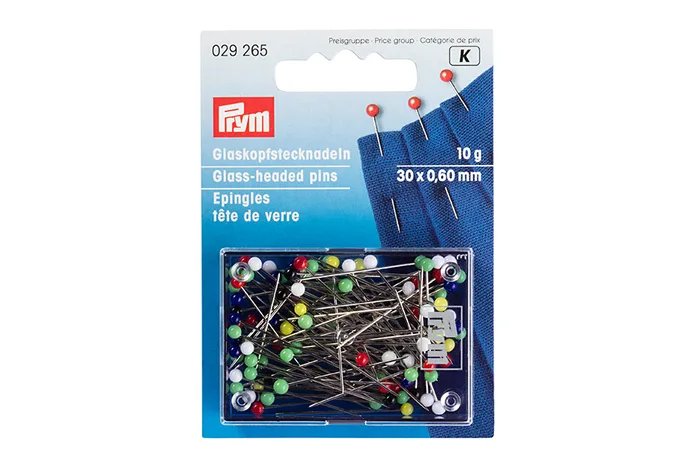 Шпильки 0,60 х 30мм, 10 гр, кравецькі Prym