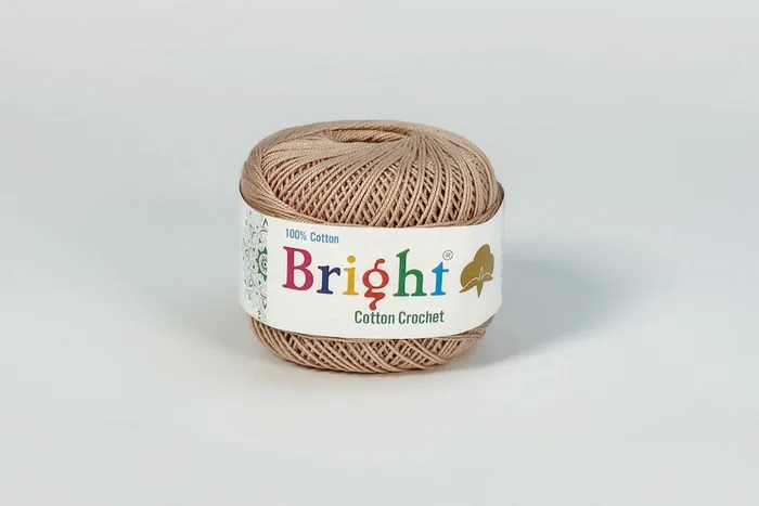 Нитки Ірис 50гр/230м Bright, кавовий, 320