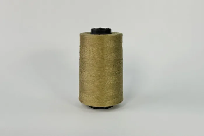 Нитки армовані ПЕ №28/2, 45ЛЛ 2500 м Barva, койот світлий, 7007