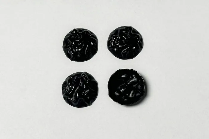 Гудзик металевий 23 мм Mertbutton, чорний, UTS-42-36-black