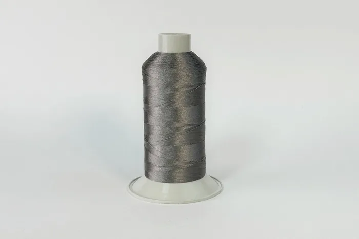 Нитки Barva ПЕ вишивальні №120D/2 6150 м, сірий