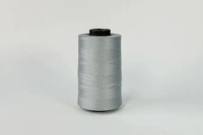 Нитки ПЕ №40/2 5000 м Barva, сірий світлий, 5005