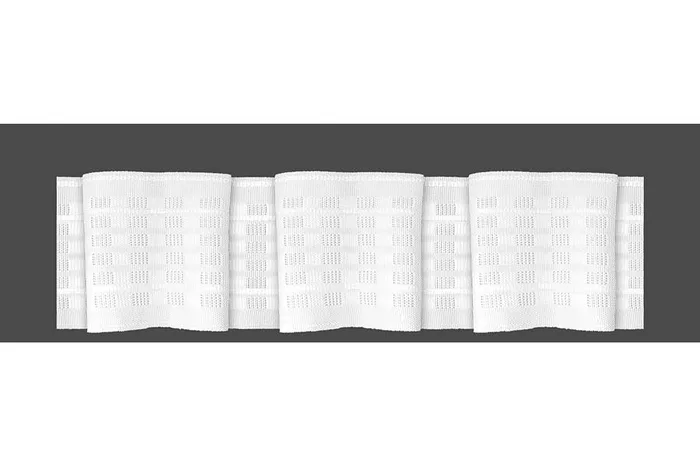 Тасьма для збірки, 75 мм Magam, білий, Z10-250 М