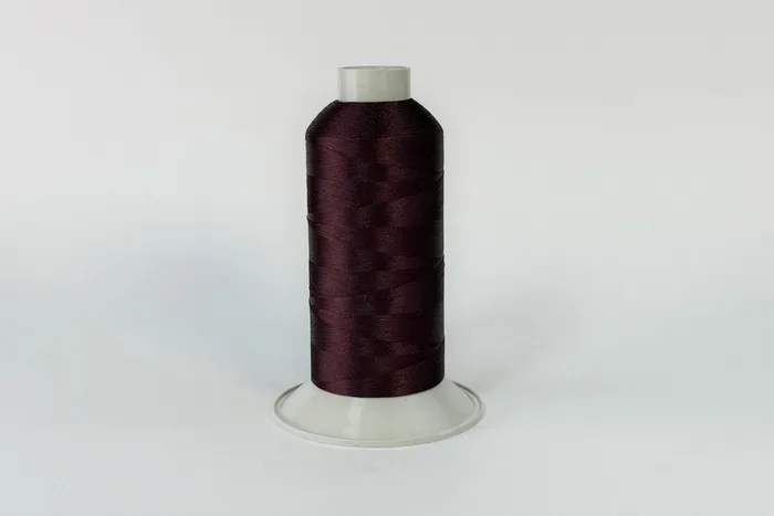 Нитки Barva ПЕ вишивальні №120D/2 6150 м, бордовий коричневий