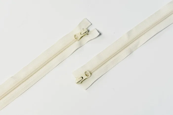 Блискавка YKK, T5, 2 замки, 75 см, молочний