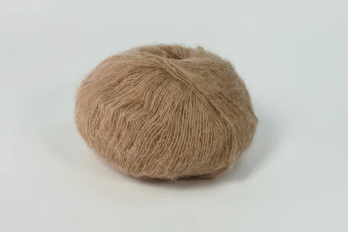 Пряжа Mohair 25гр/200м, бежевий, 14