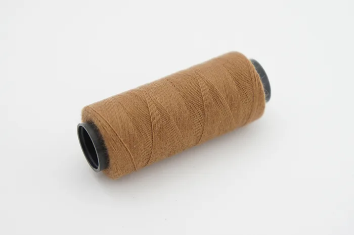 Нитки ПЕ №40/2 250 м Barva, коричневий світлий, 7030