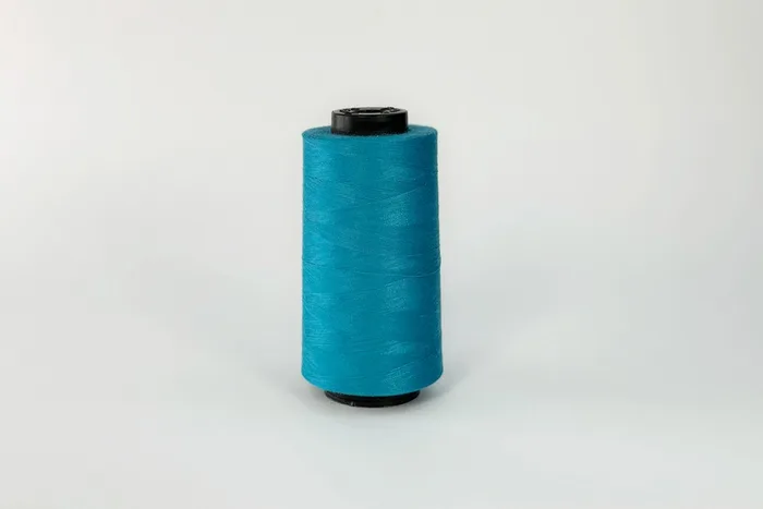 Нитки ПЕ №40/2 5000 м Barva, бірюзовий яскравий, 2015