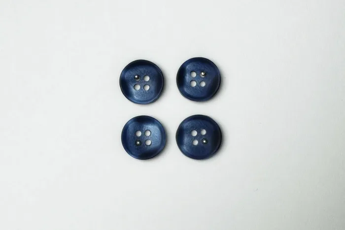 Гудзик 15 мм Mertbutton, синій, 3007-24-0817