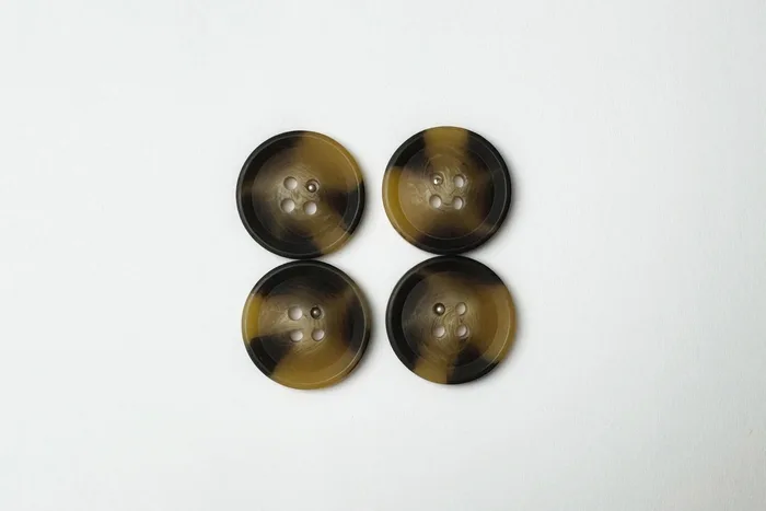 Гудзик 23 мм Mertbutton, коричневий світлий, 3207-36-1331